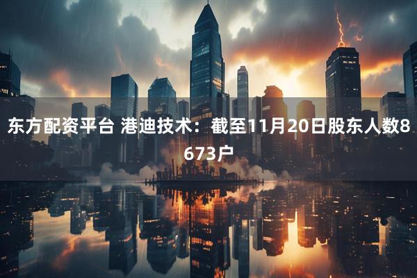 东方配资平台 港迪技术：截至11月20日股东人数8673户